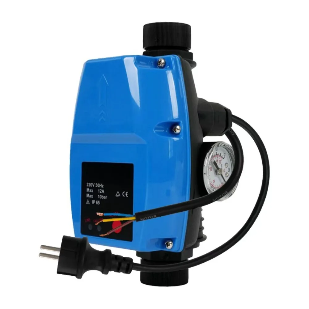 IP65 Rated Smart EV Water Pressure Control Switch Max Starting Pressure Intelligent Electronic Water Pump Pressure Controller