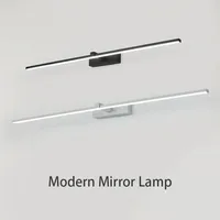 Modern LED Wall Light Mirror Lamps Aluminum Wall Sconce for Bathroom Mirror Headlight Home Decor Indoor Lighting Fixture Luster