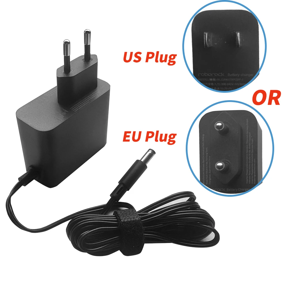 

Replacement Power Supply Adapter for Roborock Q10 X5 Q10 S5 Roborock Q7 M5 Charger Power Adapter Cable 20V 1.2A 24W