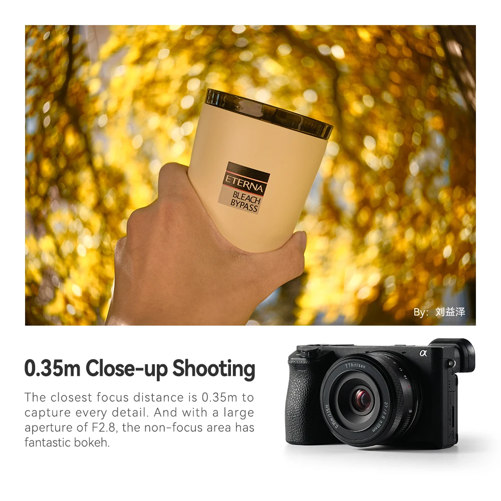 TTArtisan 27 مللي متر F2.8 APS-C التركيز التلقائي AF عدسة الكاميرا ل فوجي FX نيكون Z سوني E a6600 z8 z9 XA XT XPro XM5 xt5 xt10 xt20 zfc a7c