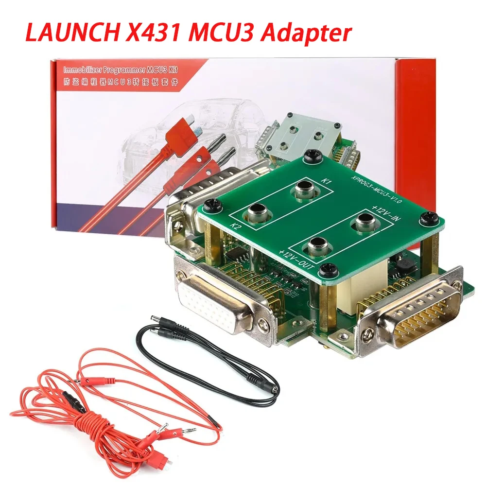 LANCERING X431 Startonderbreker Programmeur MCU3 Kit voor Mercedes/Benz Werken Met X-431 IMMO ELITE X-PROG 3 GIIl Key Programmeur Tool