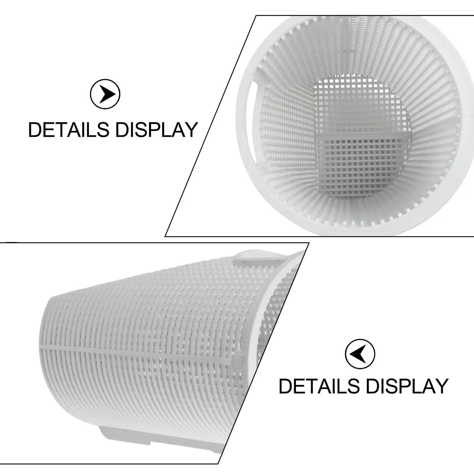 Debris Collector Replacement Part 5-inch Length By 9-inch Height By 5-3 4-inch Diameter Robust Plastic Material