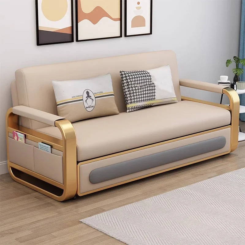 Adults Organizer Luxury Sofa Bed Foldable Unusual Relax Living Room Sofas Nordic Style Modern Divani Soggiorno Bedroom Furniture