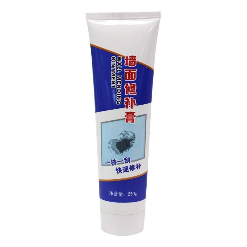 Reparação de parede creme à prova dwaterproof água gesso e pintura universal reparação de pasta para rachado raspador de parede furos descascados
