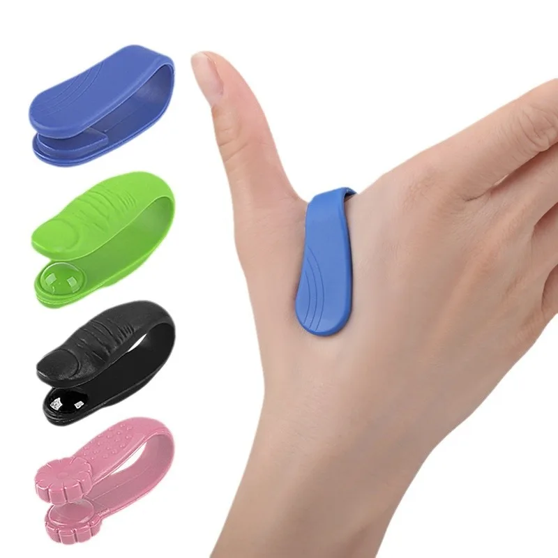 Tiger Point Thumb Clip Relieves Migraine Tension and Anxiety Hukou Acupoint Massage Clip Meridian Pressure Clip Box Packag