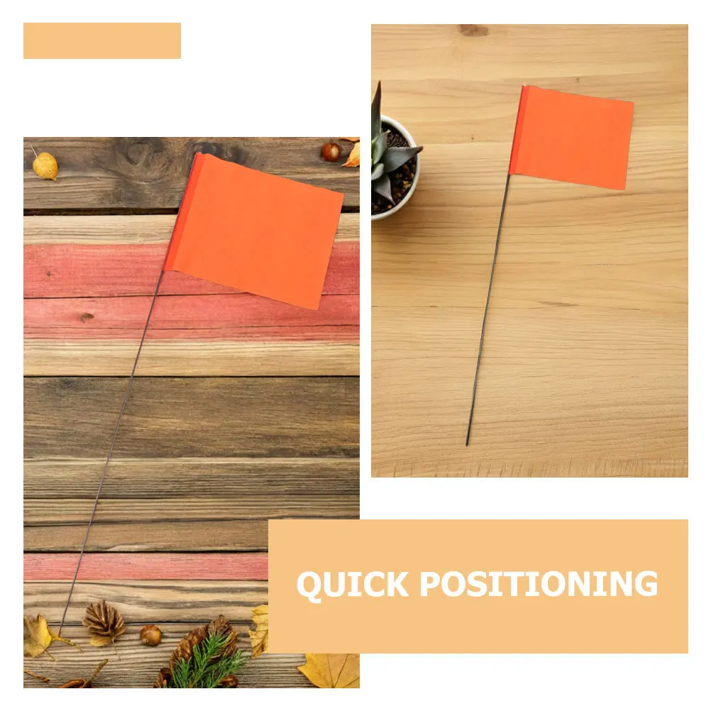 50 قطعة مسح خفيف الوزن بمناسبة أعلام للري البناء المناظر الطبيعية ساحة الحديقة حديقة الحدود فائدة تحذير السلامة #5