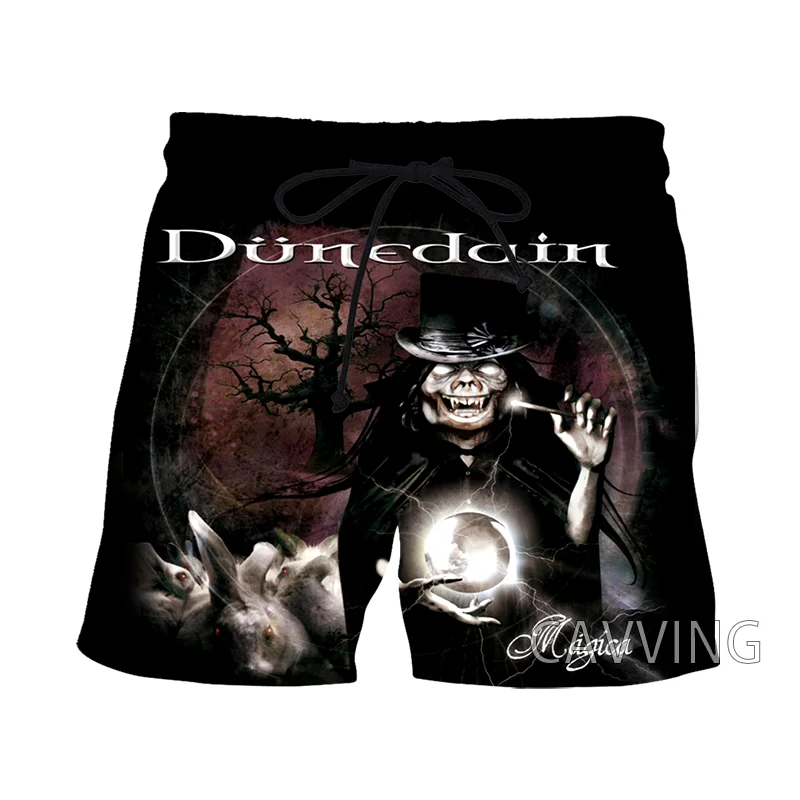 

New Fashion Women/Men's 3D Print Dünedain Metal Band Summer Beach Shorts Streetwear Men Quick Dry Vacation Casual Shorts