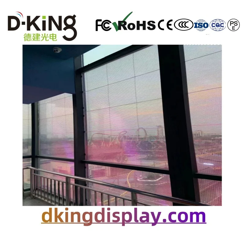 

Rental Advertising Billboard Transparent LED Display Screen Indoor P3.9*7.8mm LED Screen Panel 500X1000mm Rental Background