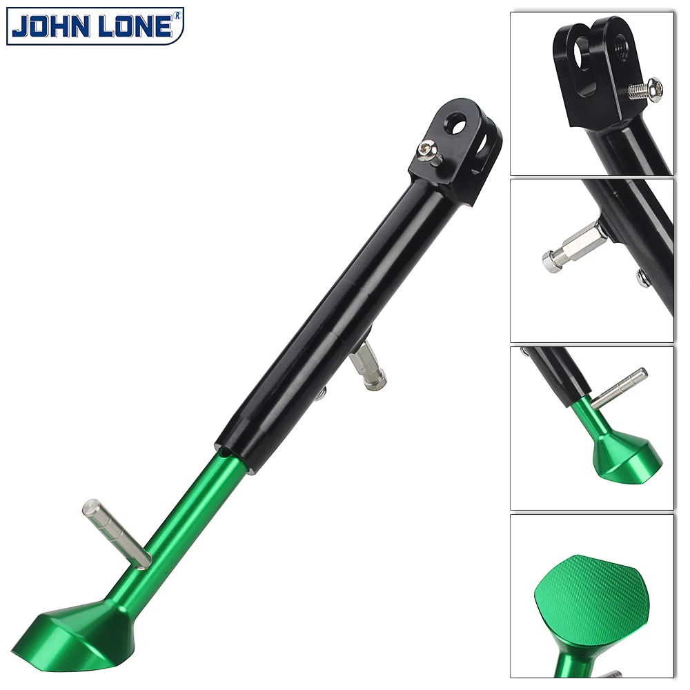 

Suitable for models 23-25, Kawasaki ZX-4R ZX-4RR modified aluminum alloy adjustable side support, body side green support