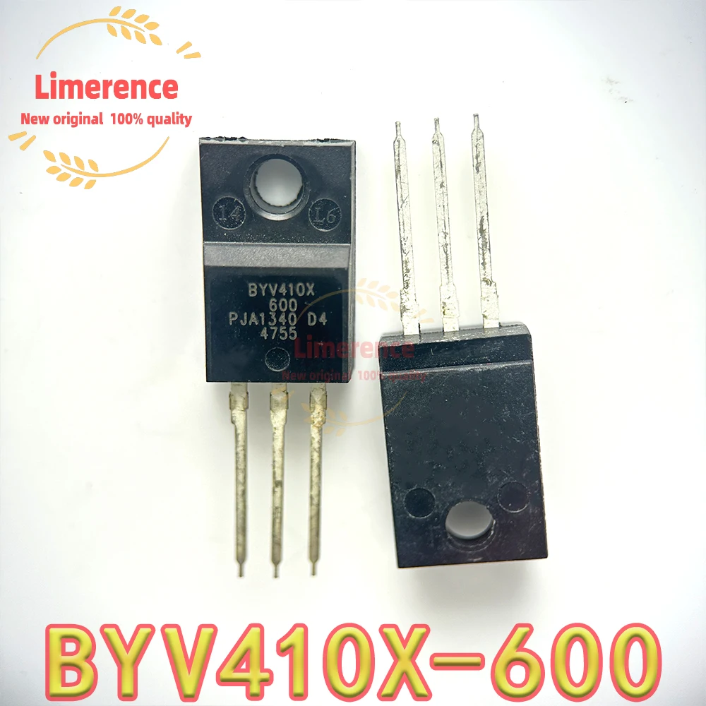 5 шт. BYV410X-600 BYV410X TO-220F-