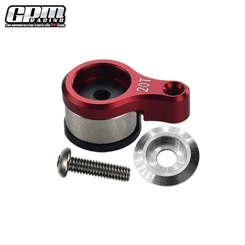 GPM LOSI Mini-T 2.0 Mini-B Alloy 20T Servo Horn with Built-In Spring for 1/18 Scale Rock Crawlers And 1/16 Scale Mini-B Models