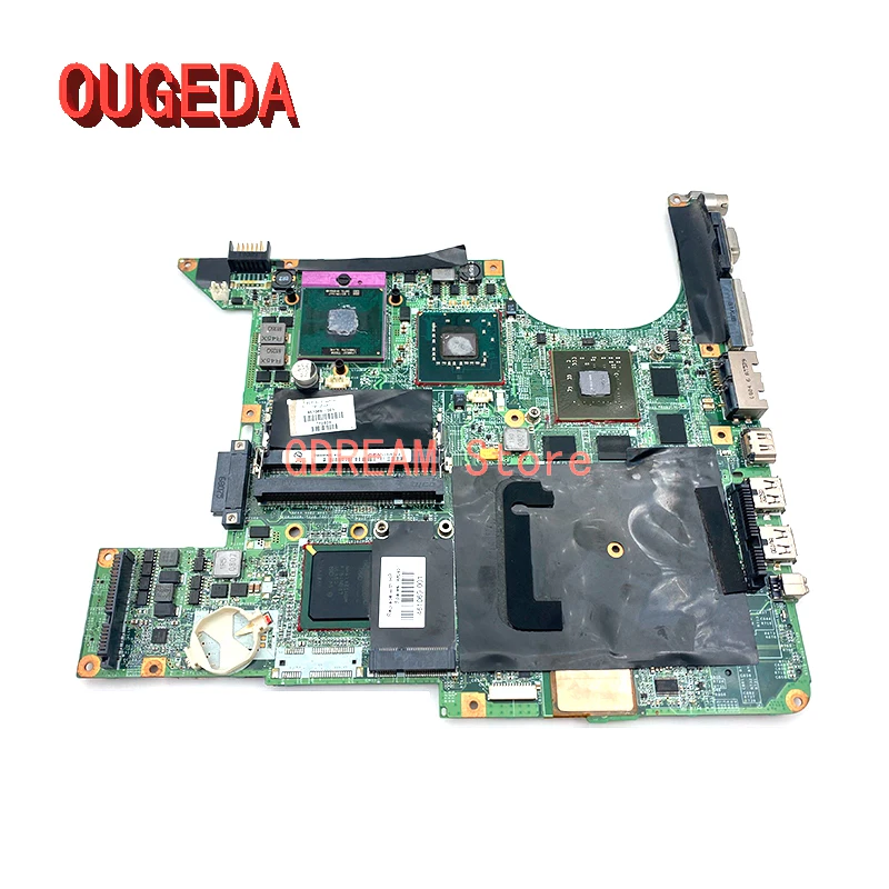 Imagem -02 - Ougeda Da0at5mb8e0 461069001 447983-001 para hp Pavilion Dv9000 Dv9500 Dv9700 Laptop Placa-mãe 8600m Gpu Livre Cpu Ddr2