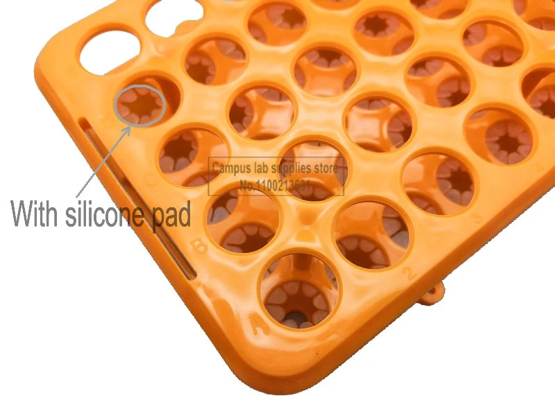 1pcs Lab Plastic 5-15ml Centrifuge Tube Rack Multi Function Test Tube Rack 18mmx50 Hole Test Tube Rack