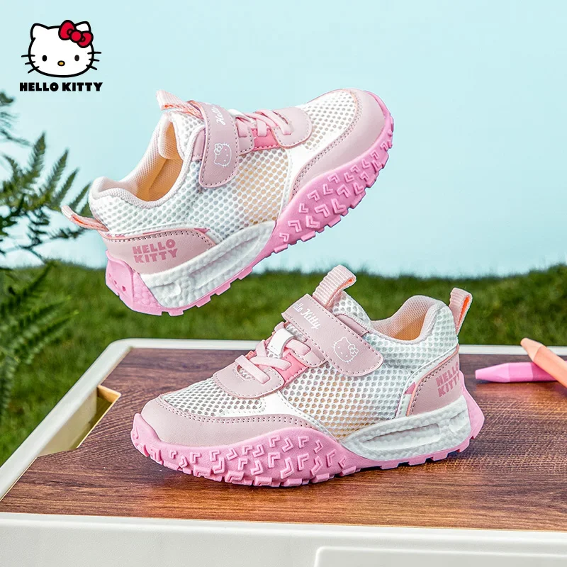 

Hello Kitty Kids Shoes for Girl Student Casual Basketball Shoes Kid Sneakers Running Sports Shoes Girls Sneakers for Children
