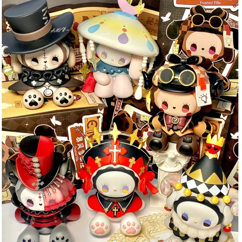 EMMA سر الغابات الثلجية فيلا صندوق أعمى الظلام نمط إيما دمية صندوق غامض مفاجأة حقيبة ديكور هدية مزخرفة عيد ميلاد اللعب