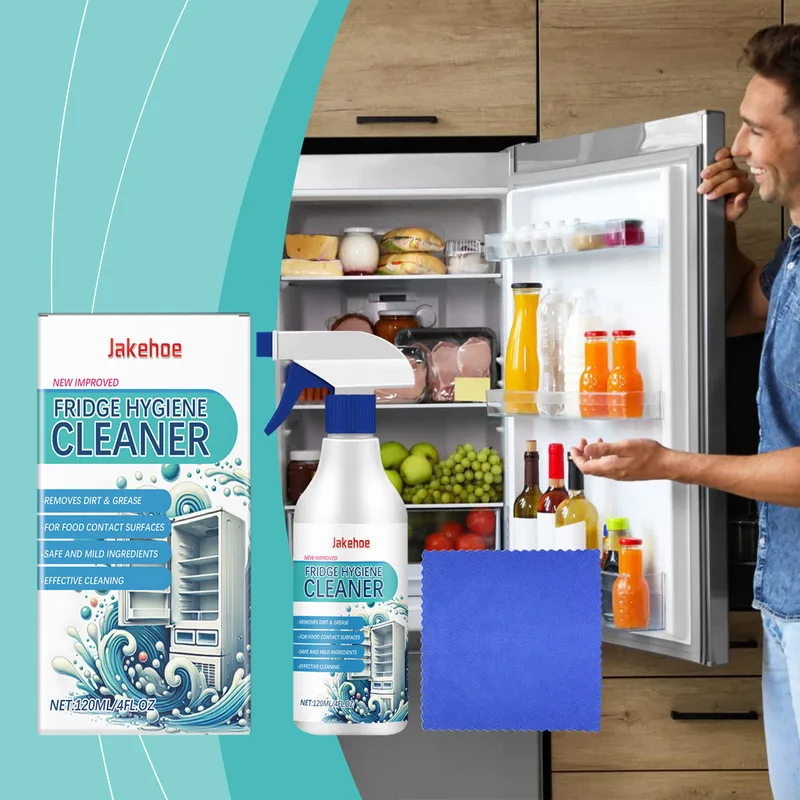 

Refrigerator Cleaning Spray Deep Odor Removal Stain Cleaner For Household Use Refrigerator Deep Odor Remover
