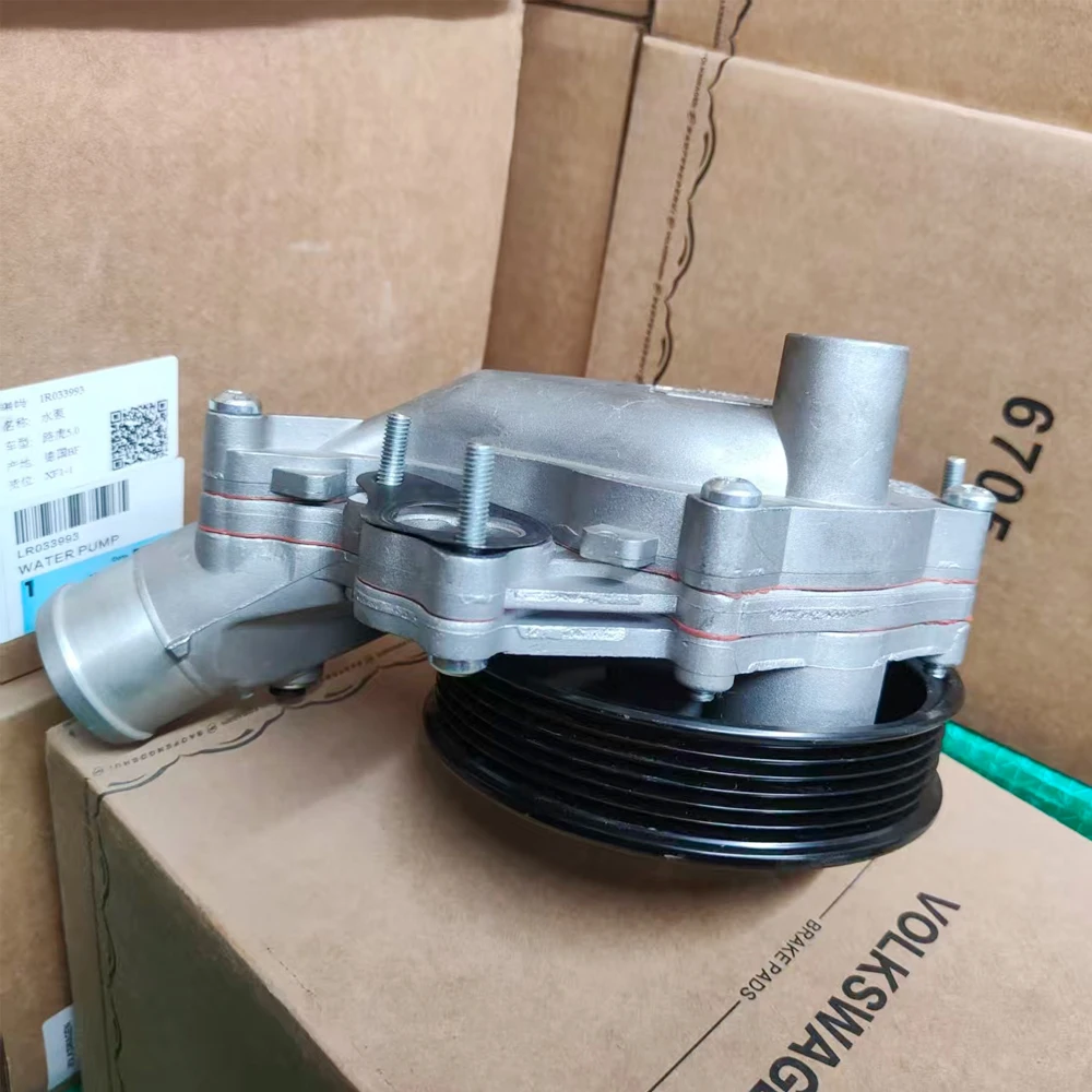 Водяной насос двигателя C2Z31587 LR033993 LR097165 3.0L V6 5.0L V8 для Discovery LR4 Range Rover Sport Jaguar XF XJ XE XK XJR