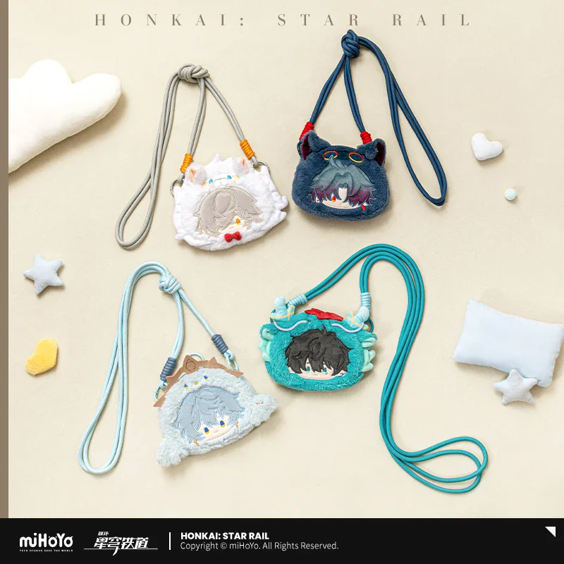 Official Honkai Star Rail Gaming Merchandise Cartoon Characters Cosplay Blade Sunday Men s Dormitory Chibi Series Coin Purse
