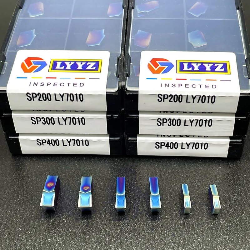 SP200 SP300 SP400 high-quality nano blue hard alloy slotting blade lathe tool turning tool and SP200 SP300 SP400 slotting tool