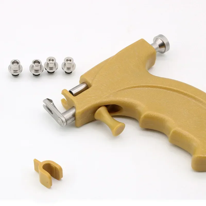 Professionelles Ohrlochstechgerät-Set, 98-teiliges Set mit Ohrstöpseln aus Stahl für Ohr-, Nasen-, Nabel- und Körperpiercing – Detail 16