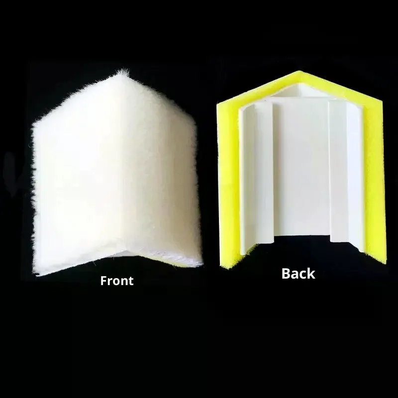 1Pcs Nylon Bristles Edges Painting Corner And Edges Triangular Edge Line Green Brush Edger Cutting In Home Interior Wall