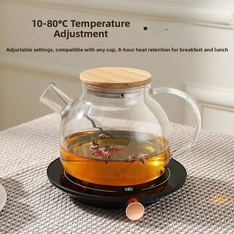 Adjustable Temperature Coffee Cup Mat Office Home Gift Non-Slip Heat Retention Cup Coaster Irregular ape Kitchen Accory