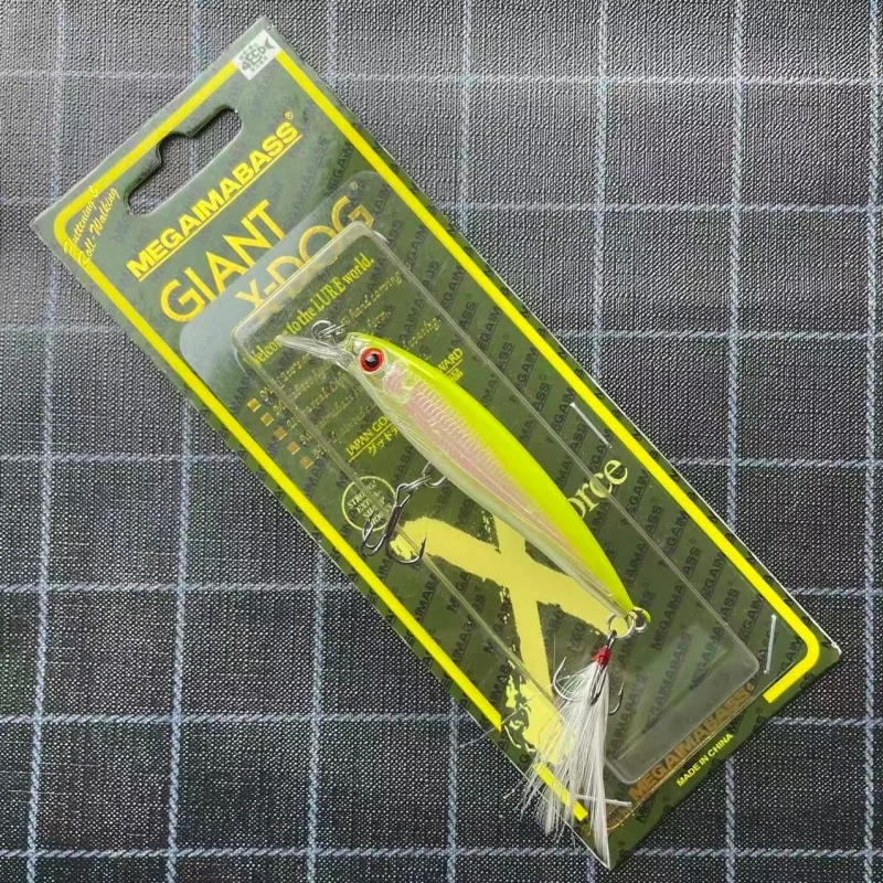 8099 MEGAIMABASS Japón importó pez Mino entero, perca, pez mandarín, cebo artificial, cebo simulado, cebo falso