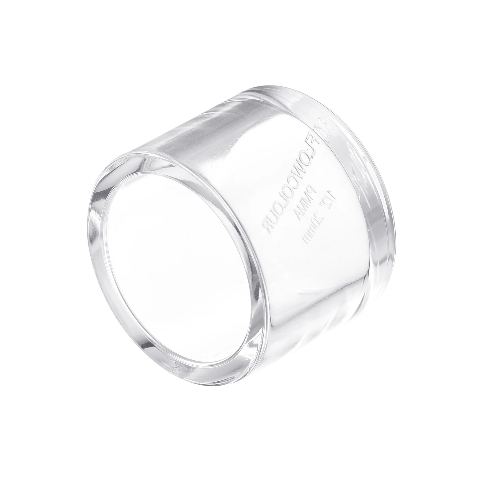 Uxcell 1/4Pcs Pipe End Cap Fitting 20mm/25mm/32mm Clear Acrylic Pipe Plug Adapter Pipe Fittings Water Supply Tube DIY Connector