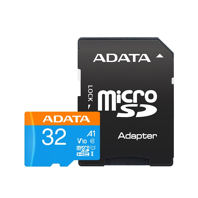 Original ADATA A1 V10 Microsd Card 32GB 64GB 128GB 256GB Up to