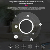 Tuya WiFi IR Remote Control for Smart Home TV DVD AUD Air Condition Voice Control Works with Alexa Google Home
