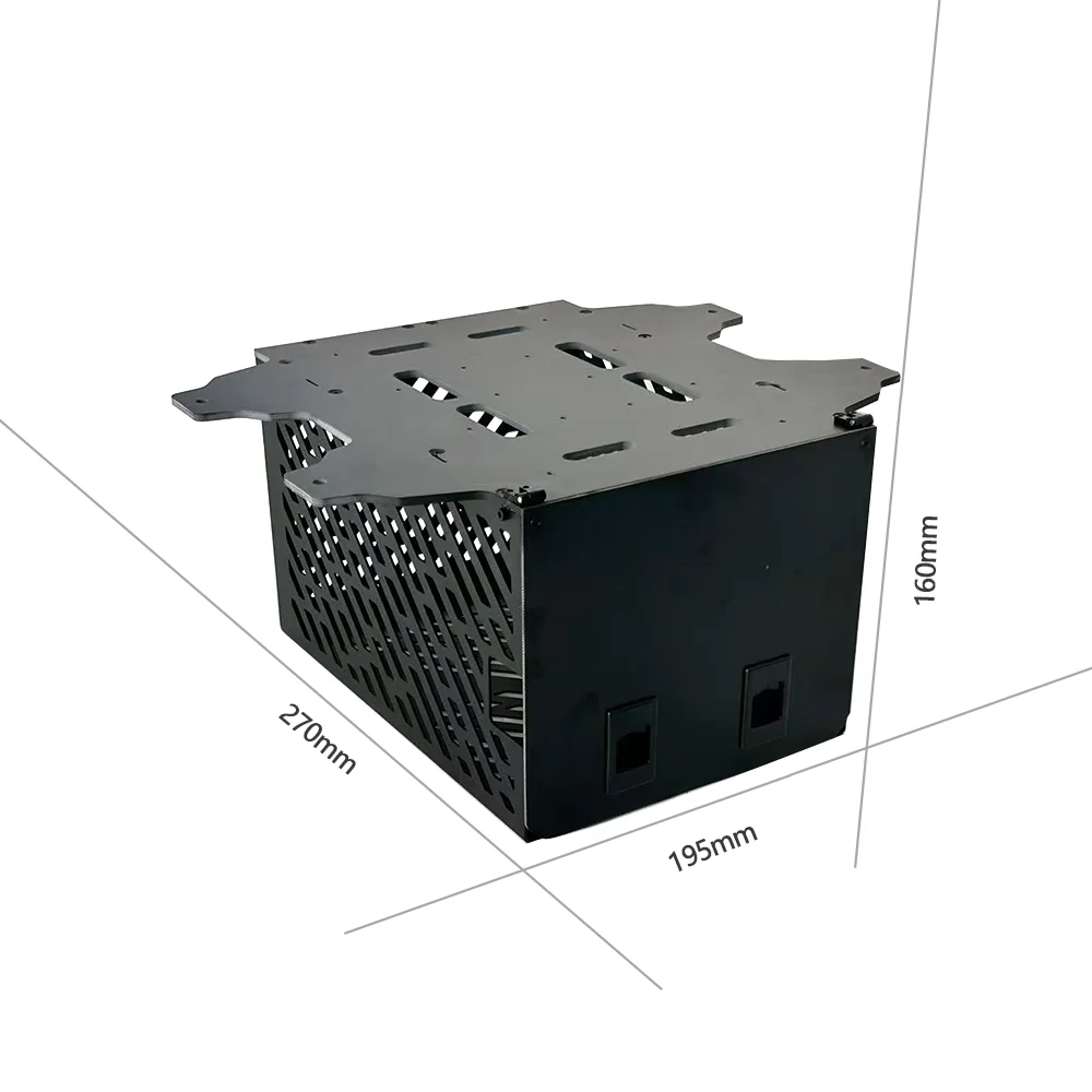 EFT EP JIS Landwirtschaftliche Drohnenbatterie Feste Sitzbox 6S 12S 14S Batteriehalterung