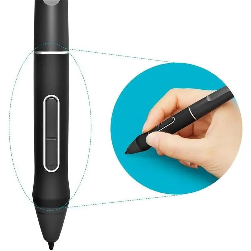PW507 Passive Pen Suitable for huion Digital Tablets Kamvas Pro 12/Pro 13/Pro 16/16/20 with Two Customized Keys