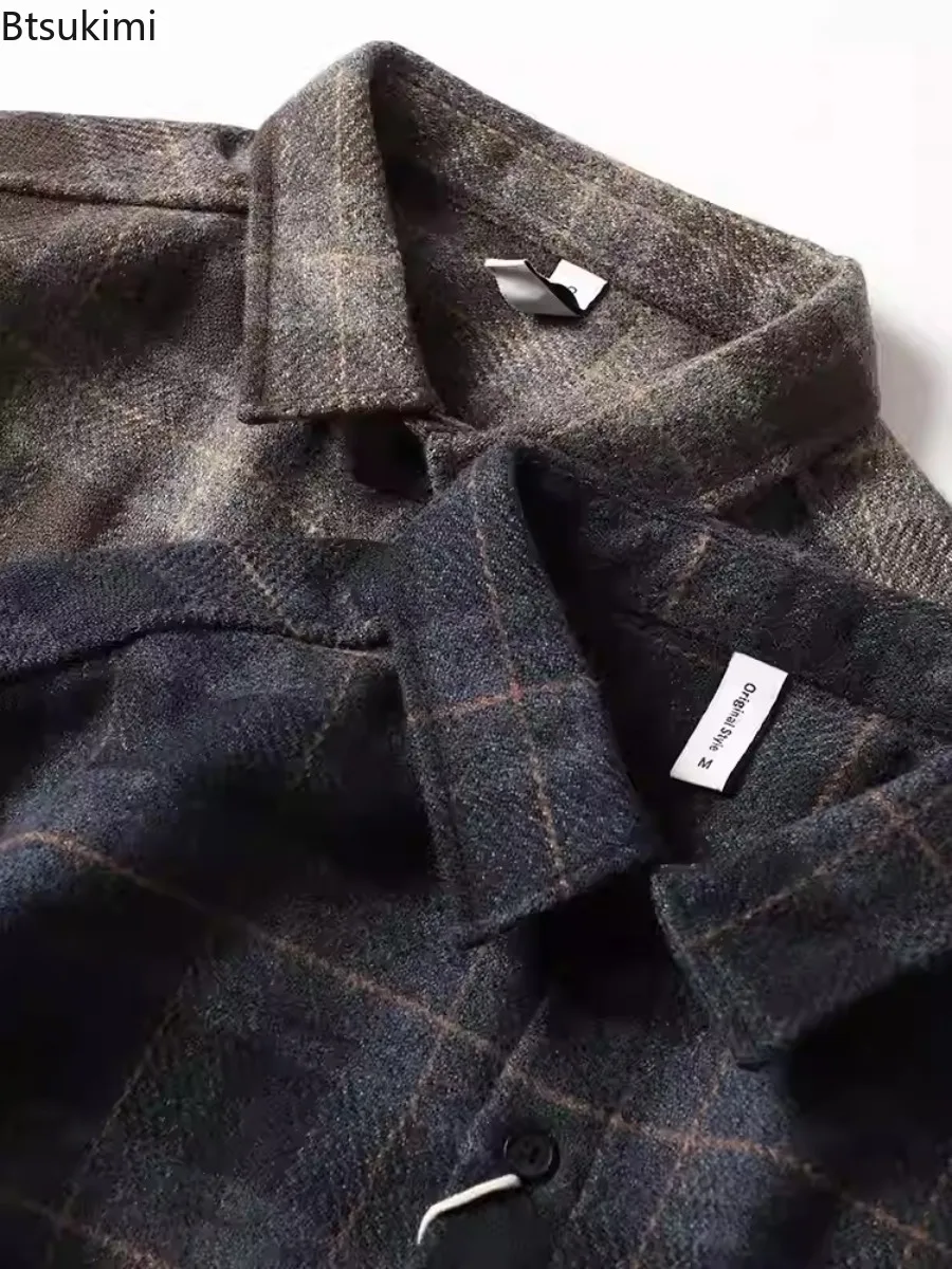 Рисунок 3 - Осень-зима, модная клетчатая рубашка высокого качества