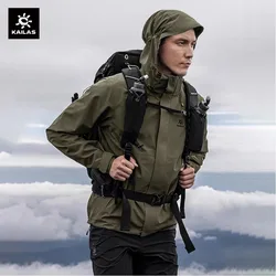 KAILAS Windhunter Jacke for Men Outdoor Waterproof Hooded Coat Mountaineering Jacket Women Breathable Climbing Clothes KG2441124