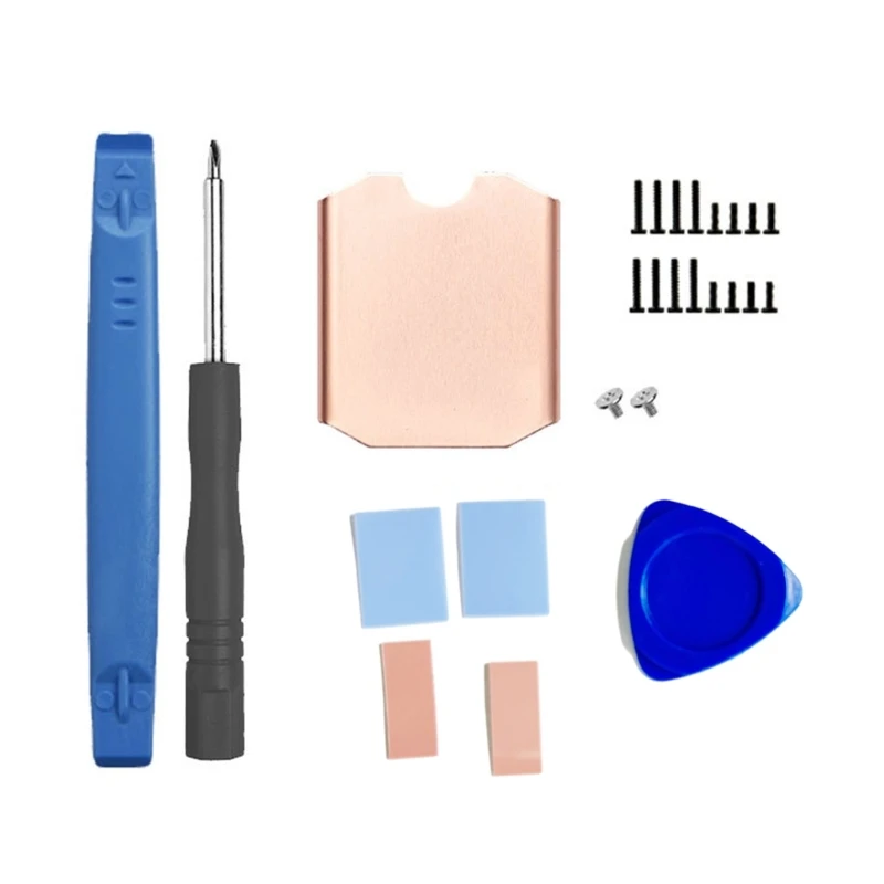 M.2 2230 SSD Heatsink NVMe مشعاع نحاسي لقرص الحالة الصلبة لسطح البخار