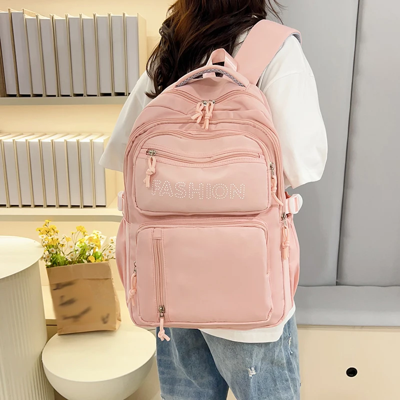 Zaino per bambini per adolescenti Studenti Grande capacità Viaggio all'aperto Viaggio breve Viaggio Pendolarismo Gita Borsa Zaino per laptop