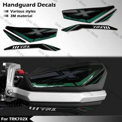 3D Motorcycle HandGuard Stickers Shield Hand Guard Decals For Benelli TRK702X TRK 702 X TRK 702X 2023 2024