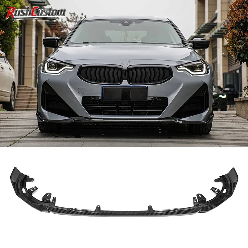 

Dry Carbon Front for BMW 2 Series Coupe G42 M225i 240i MP Style Lip Bumper Sword Chin Spoiler Wing Splitter 2021+