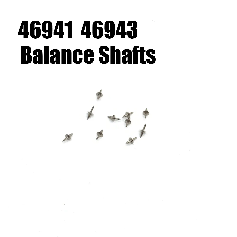 2pcs Watch Accessories  Balance Shafts Suitable for 46941 46943 Movements Balance Wheels Car Cores Pendulum Axis  Watch Parts