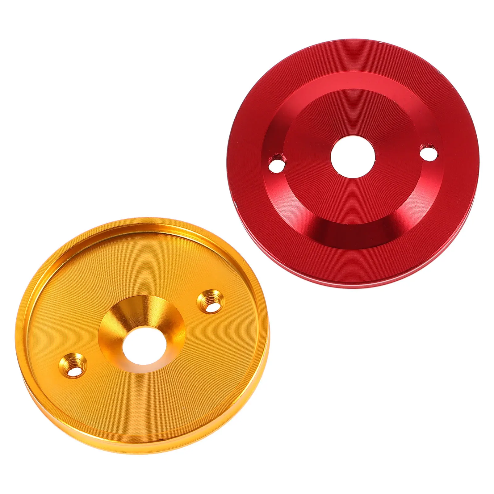 2Pcs Bicycle Headset Cap Alloy Bike Stem Compatible for Garmin Stable Seat Support Mountain Offroad Bike