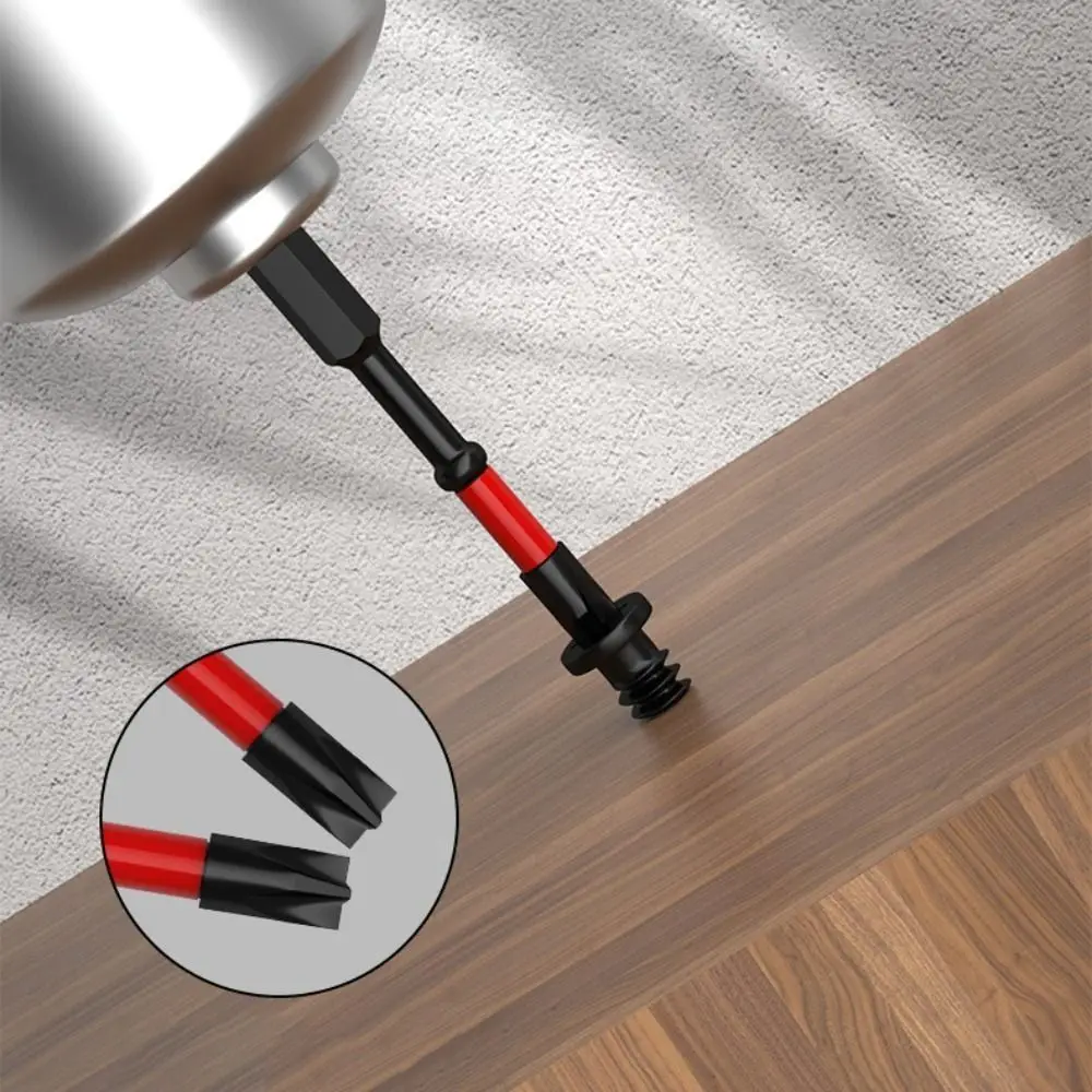 5/10Pcs 1/4 Inch Lmpact Screwdriver Bit Set Hex Shank Magnetic Cross Slot Screw Driver Bit 65/110mm Electric Screwdrivers