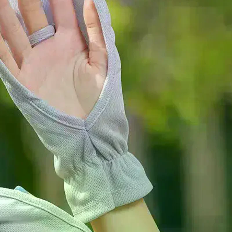 Women's Sun Protection Gloves For Driving And Cycling (Short Style)