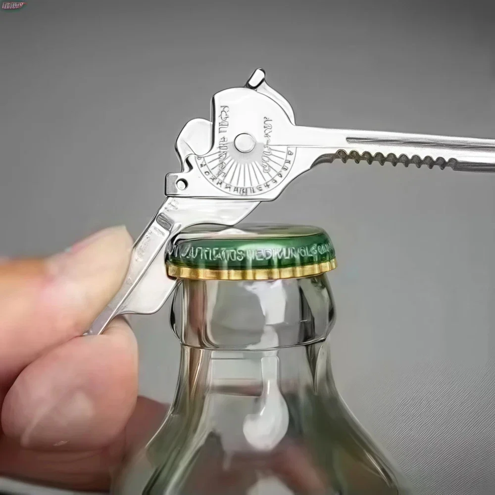 

8-in-1 Multi-Tool Keychain Set - Portable Outdoor Survival Gear with Bottle Opener Self-Defense Features, EDC Essential​