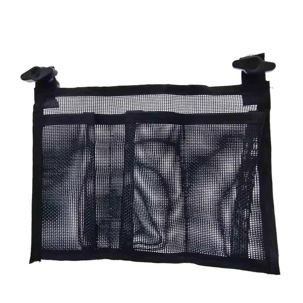 Mesh Storage Bag for Marine Boat, Yacht, Kayak, Canoe Gear Acessórios, Beer Tackle Box, Equipamento de caiaque