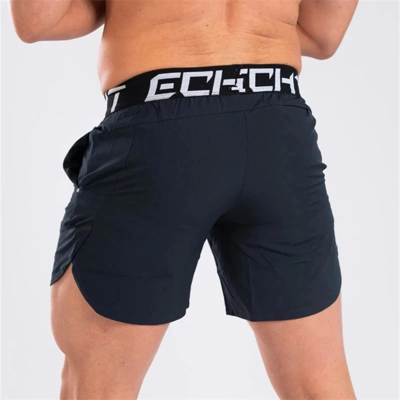 2023 Summer Men\'s Bodybuilding Shorts Gym Exercise Breathable Shorts Quick Drying Sportswear Jogger Beach Shorts