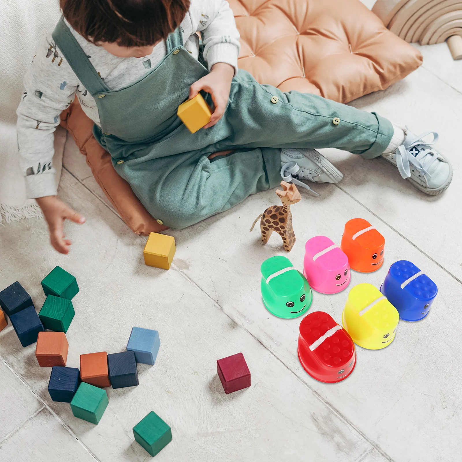 

6 Pcs Children Stilt-strolling Toys Balancing Stilts for Kids Thicken Balance Sensory