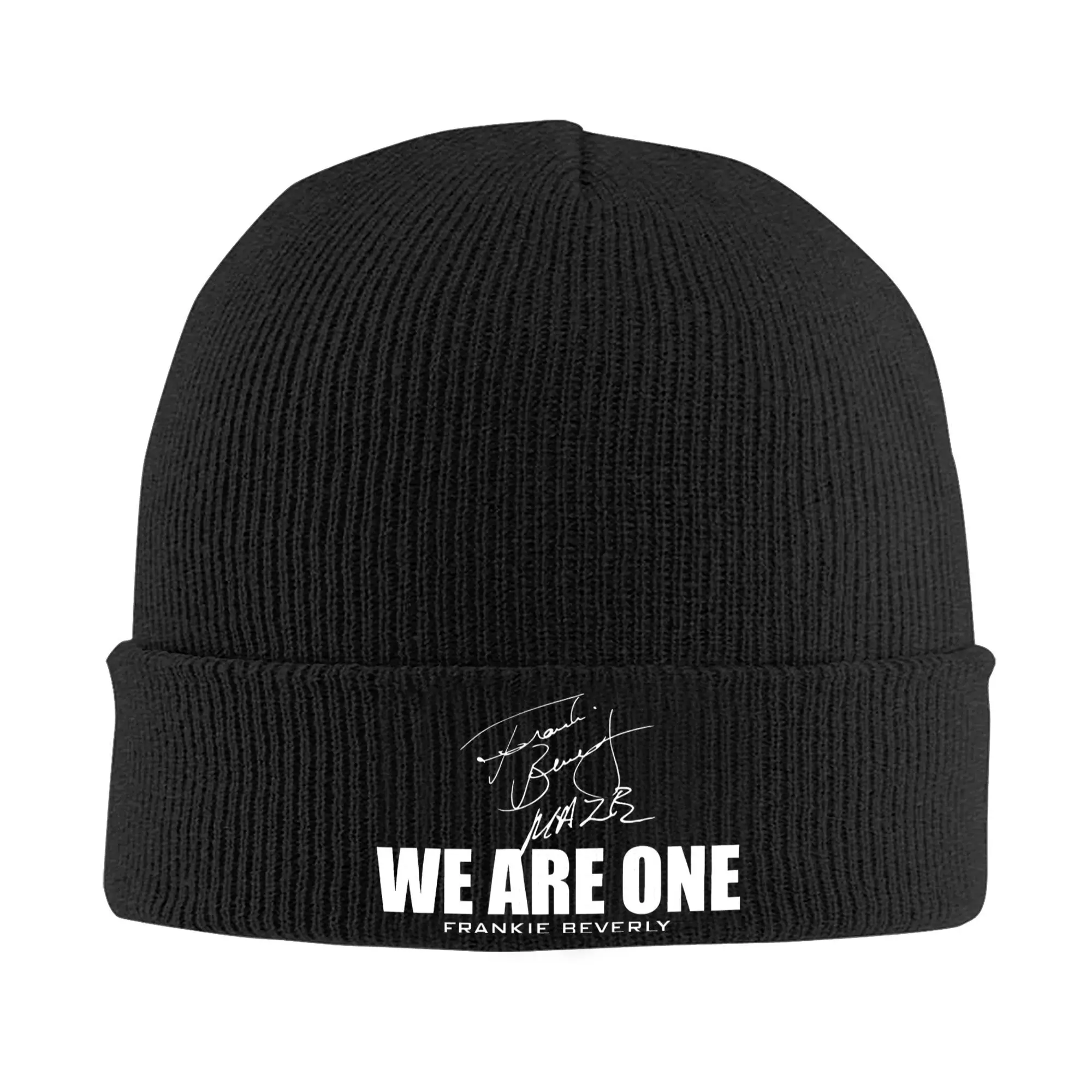 RIP Frankie Beverly We are One Keep in mind Knitted Hat for Women Men Beanies Autumn Winter Hat Acrylic  Warm Cap