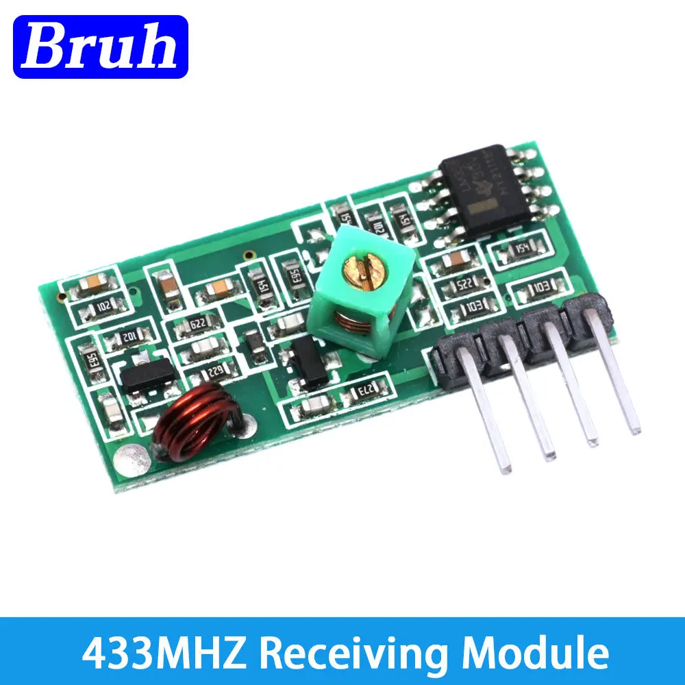 433Mhz RF Wireless Transmitter Module And Receiver Link Kit For Arduino Raspberry Pi /ARM/MCU WL Diy Kit Wireless Remote Control