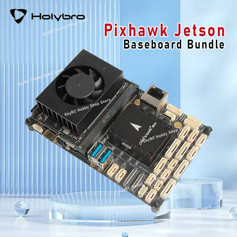 HolyBro Pixhawk Jetson Baseboard Bundle PAB Adapter Compatible with Pixhawk 6X & 6X Pro Flight Controller for RC FPV Model Parts