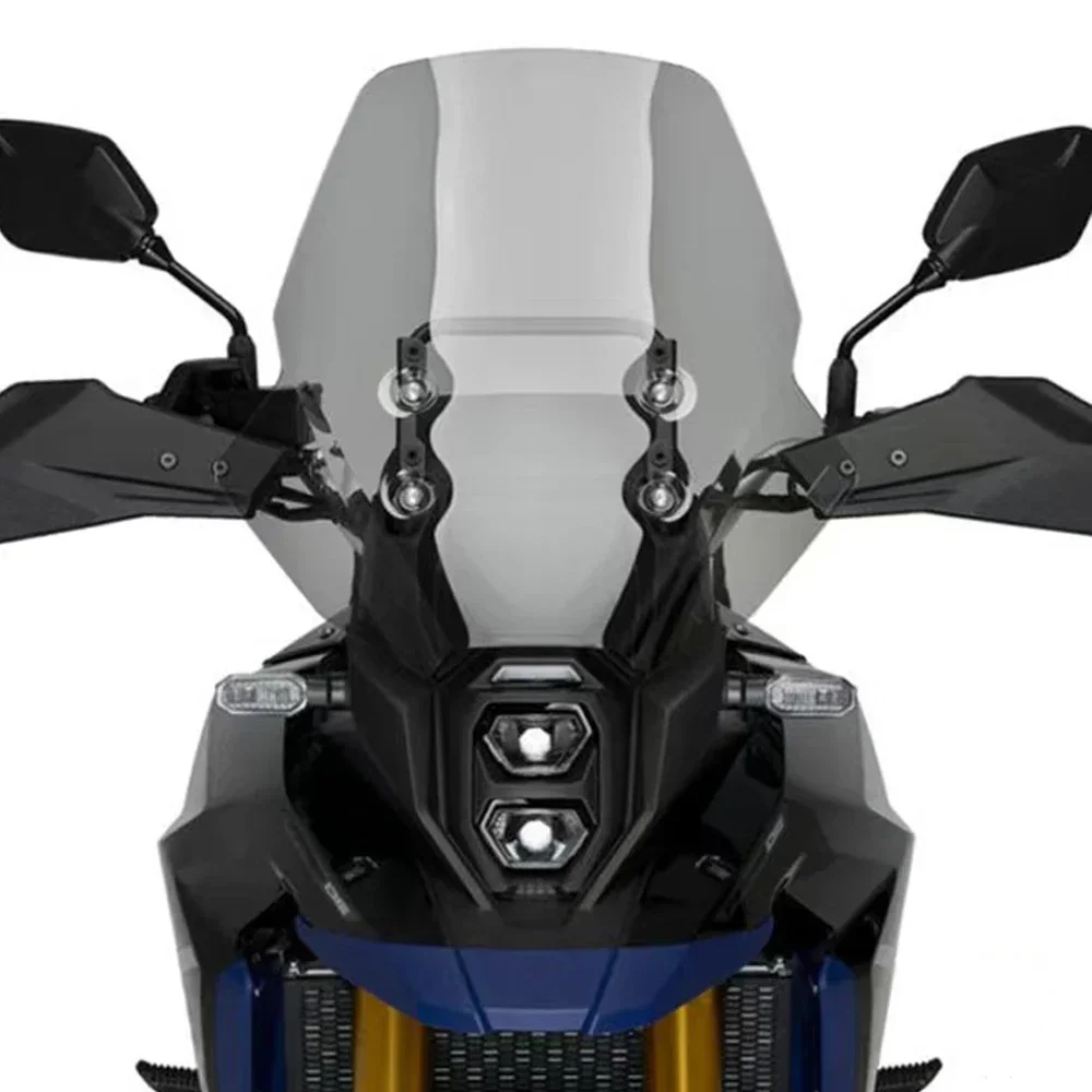 สำหรับ SUZUKI V-STROM 800DE DL800DE กระจกรถจักรยานยนต์สูงกีฬาด้านหน้ากระจกอะคริลิคตัวเบี่ยง 800DE อุปกรณ์เสริม